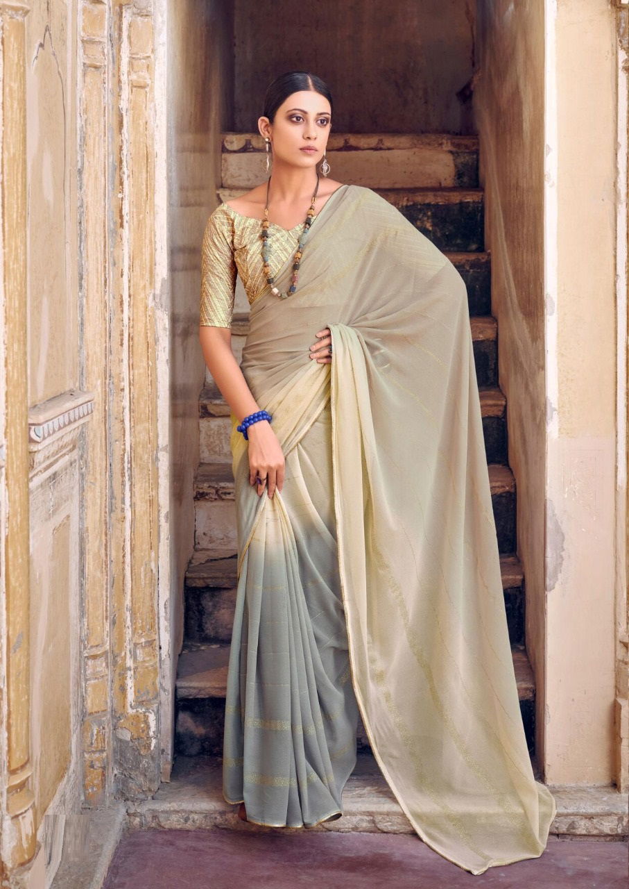 Kashvi Sambhavi Festival Wear Designer Wholesale Georgette Sarees
